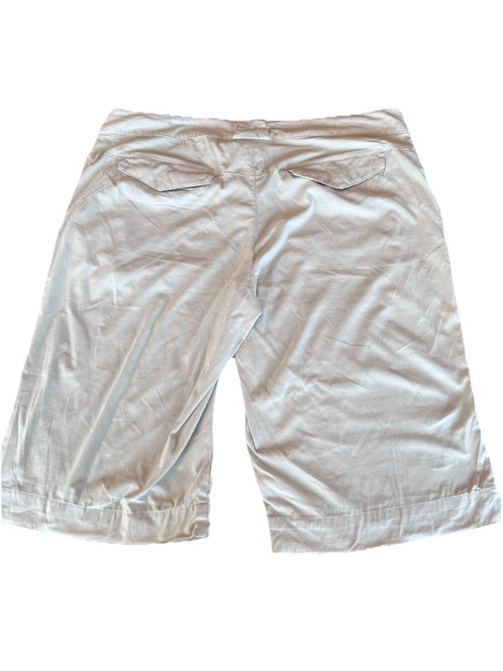 Columbia Titanium Women's Beige Shorts Size 14 Beige Nylon Elastine - Picture 2 of 8